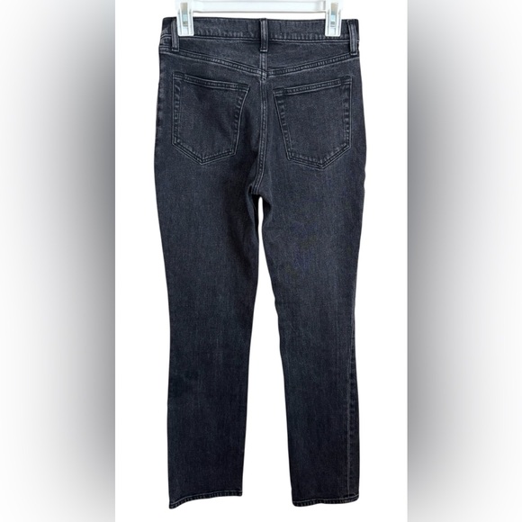 Abercrombie & Fitch Jeans 90s Slim Straight Leg Ultra High Rise Dark GraySize 26 - Picture 2 of 12